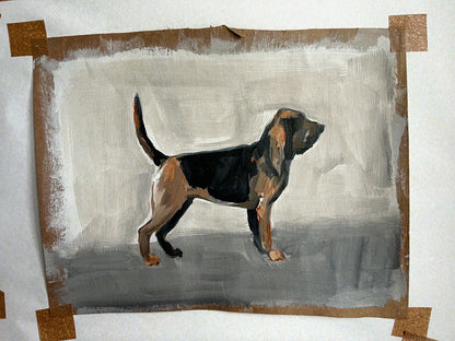 Bloodhound cigarette card ORIGINAL