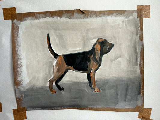 Bloodhound cigarette card ORIGINAL