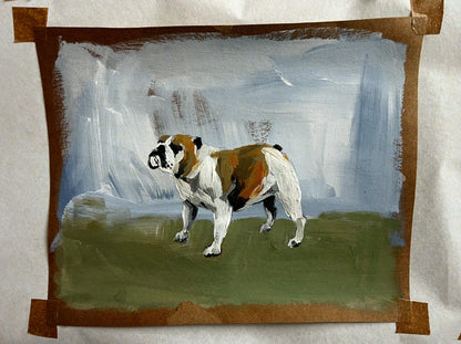 Bulldog cigarette card ORIGINAL