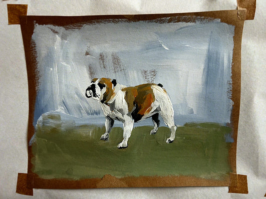 Bulldog cigarette card ORIGINAL