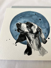 Load image into Gallery viewer, Weimaraner Christmas card
