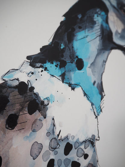 PHEASANT PRINT - hand finished and signed