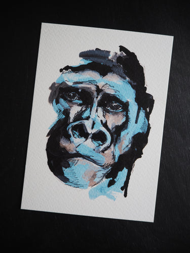 Postcard - Gorilla