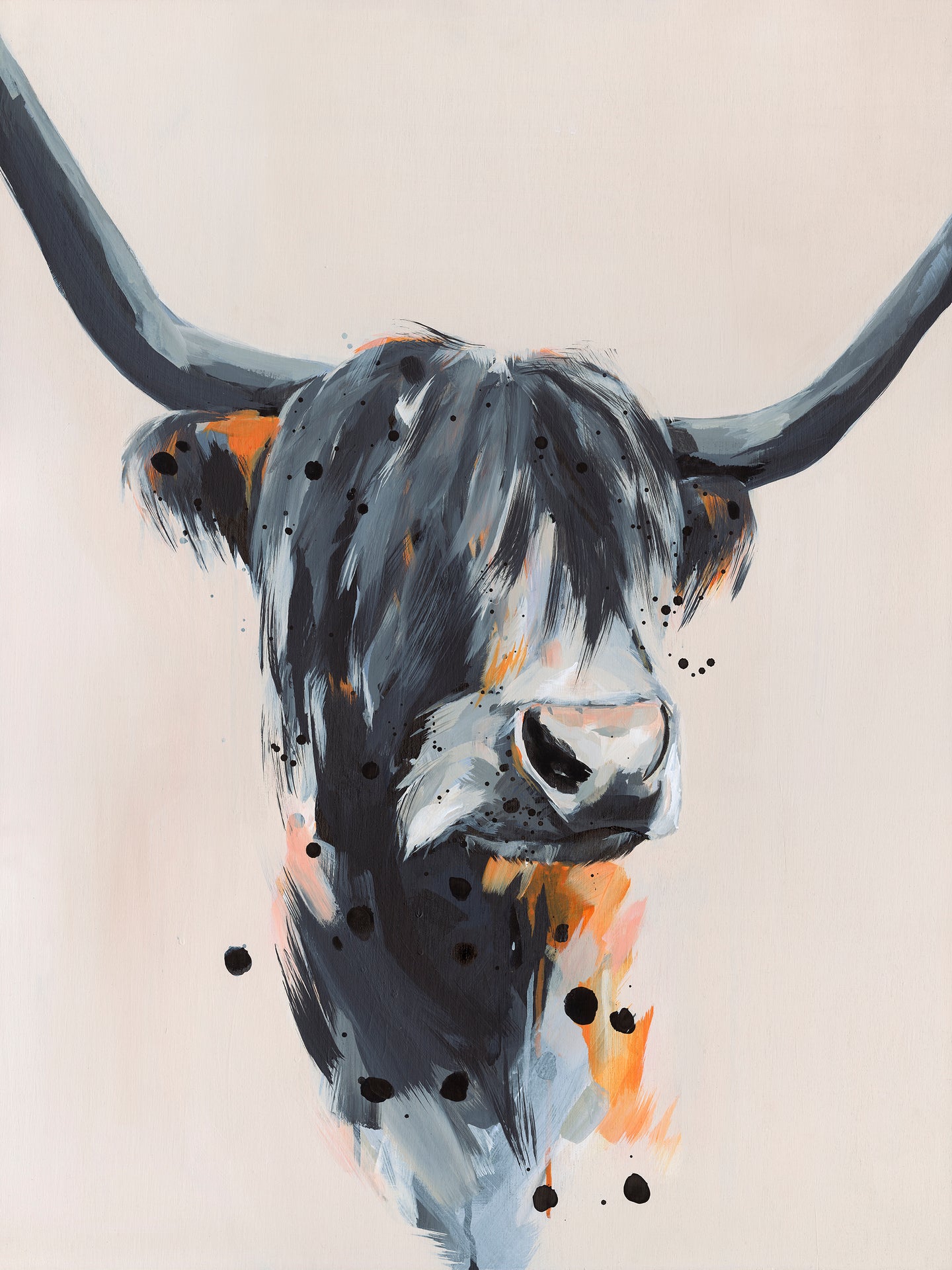 AMY BALCH | Misty Highland Cow [Small]